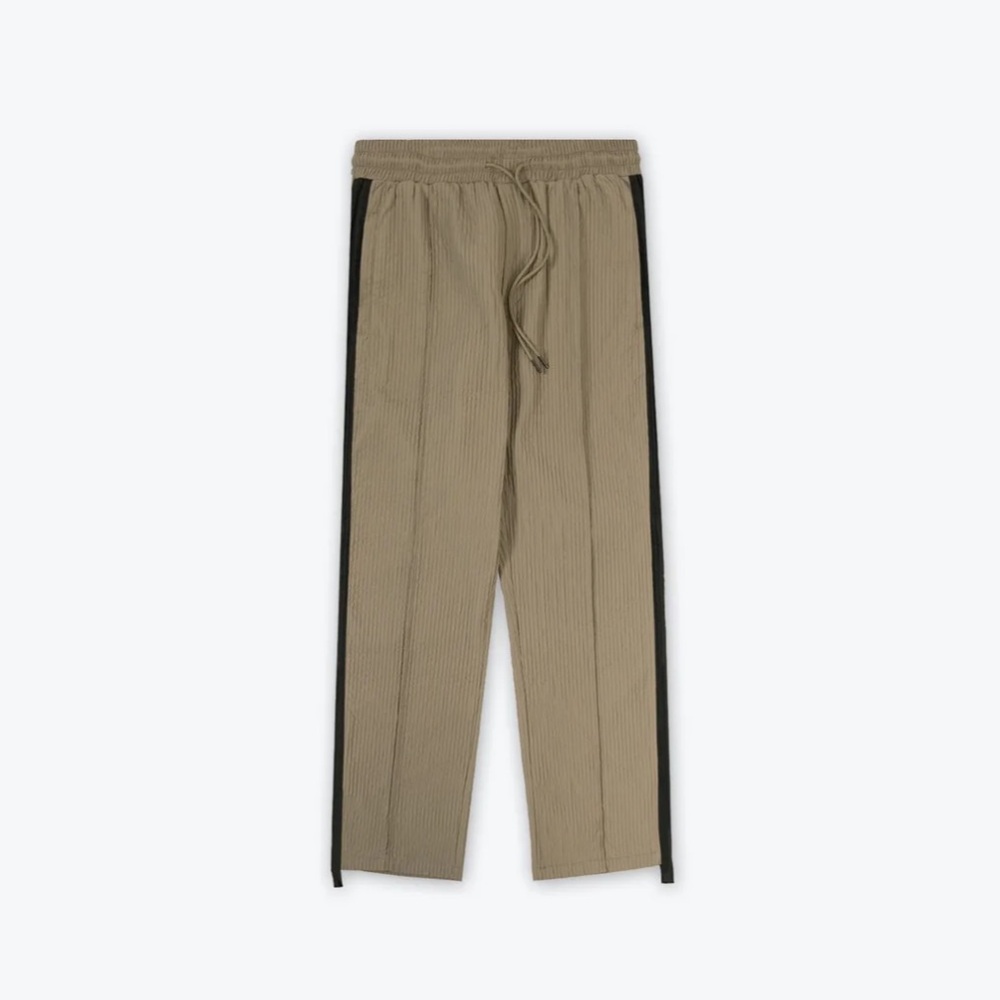 Richie Le Collection | Plisse Track Pant | Olive